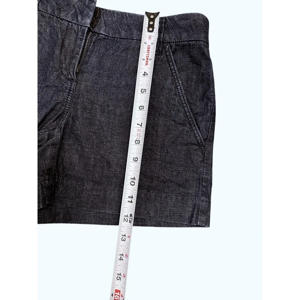 Ann Taylor LOFT The Riviera Short Dark‎ Wash Denim Womens Size 00